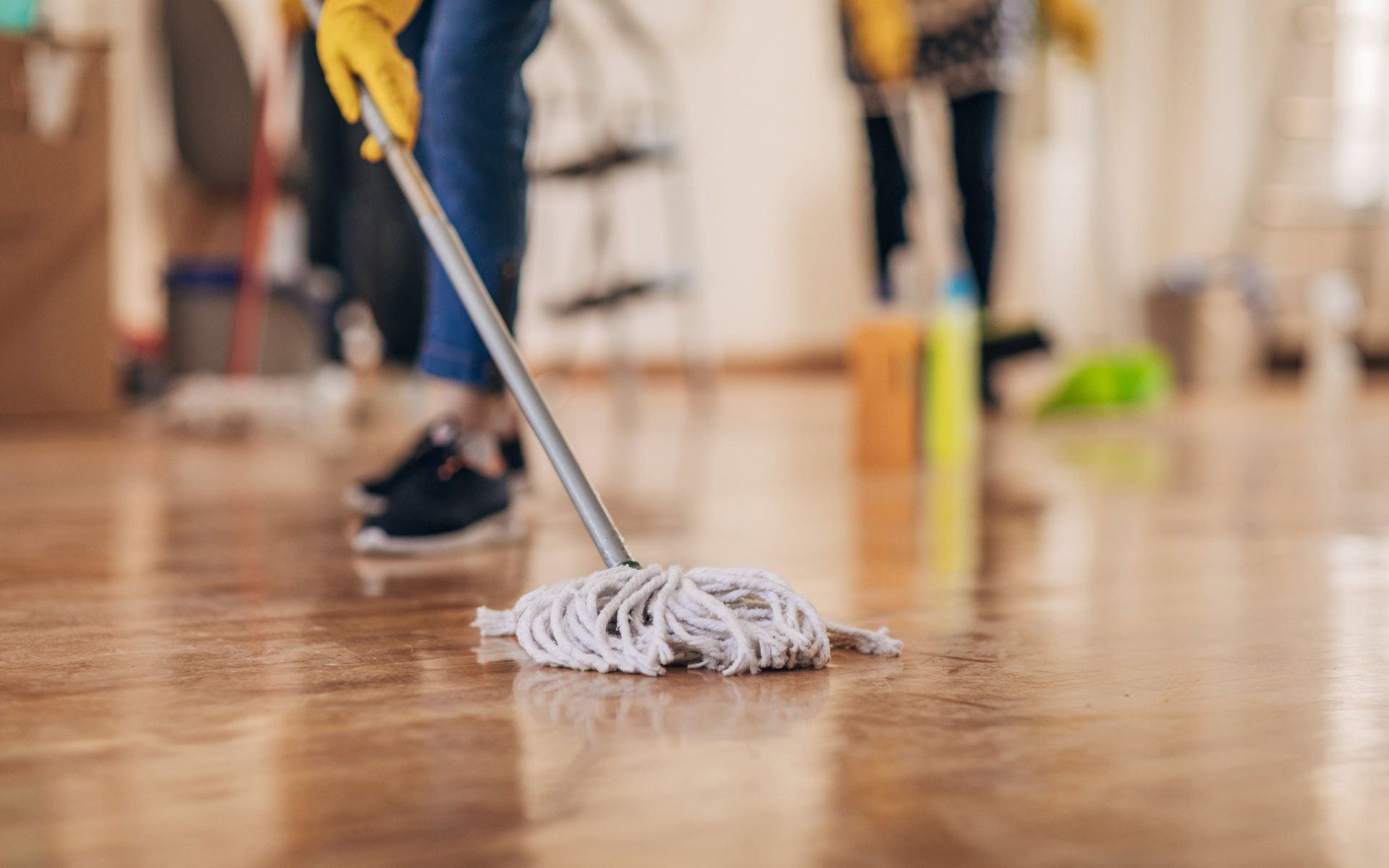 Cleaning Floor — Derwood, MD — Bright Cleaning Industries