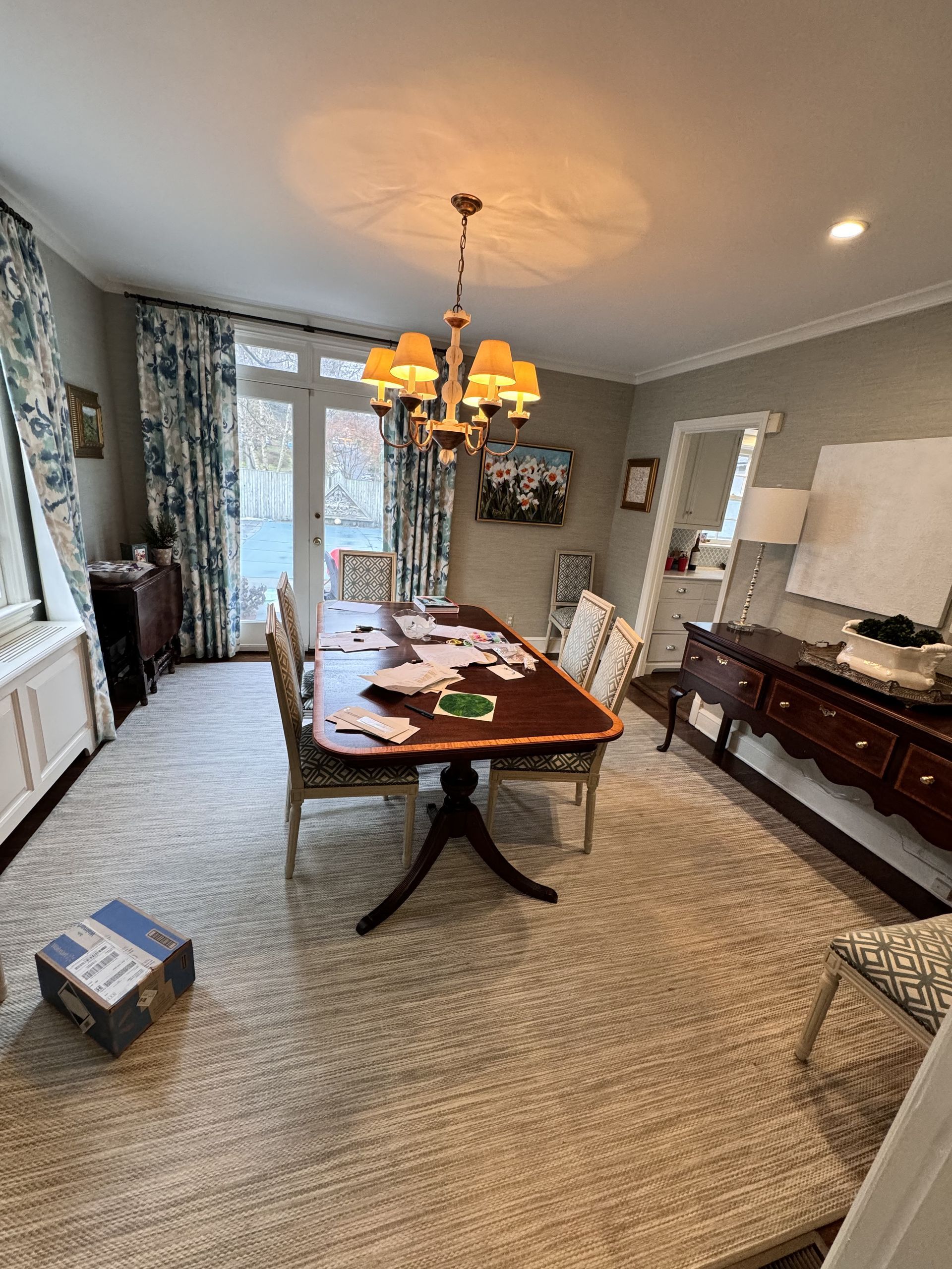 Dining Table Before — Derwood, MD — Bright Cleaning Industries