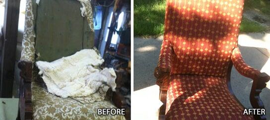 Before and After 2 | City Upholstering | Annapolis, MD