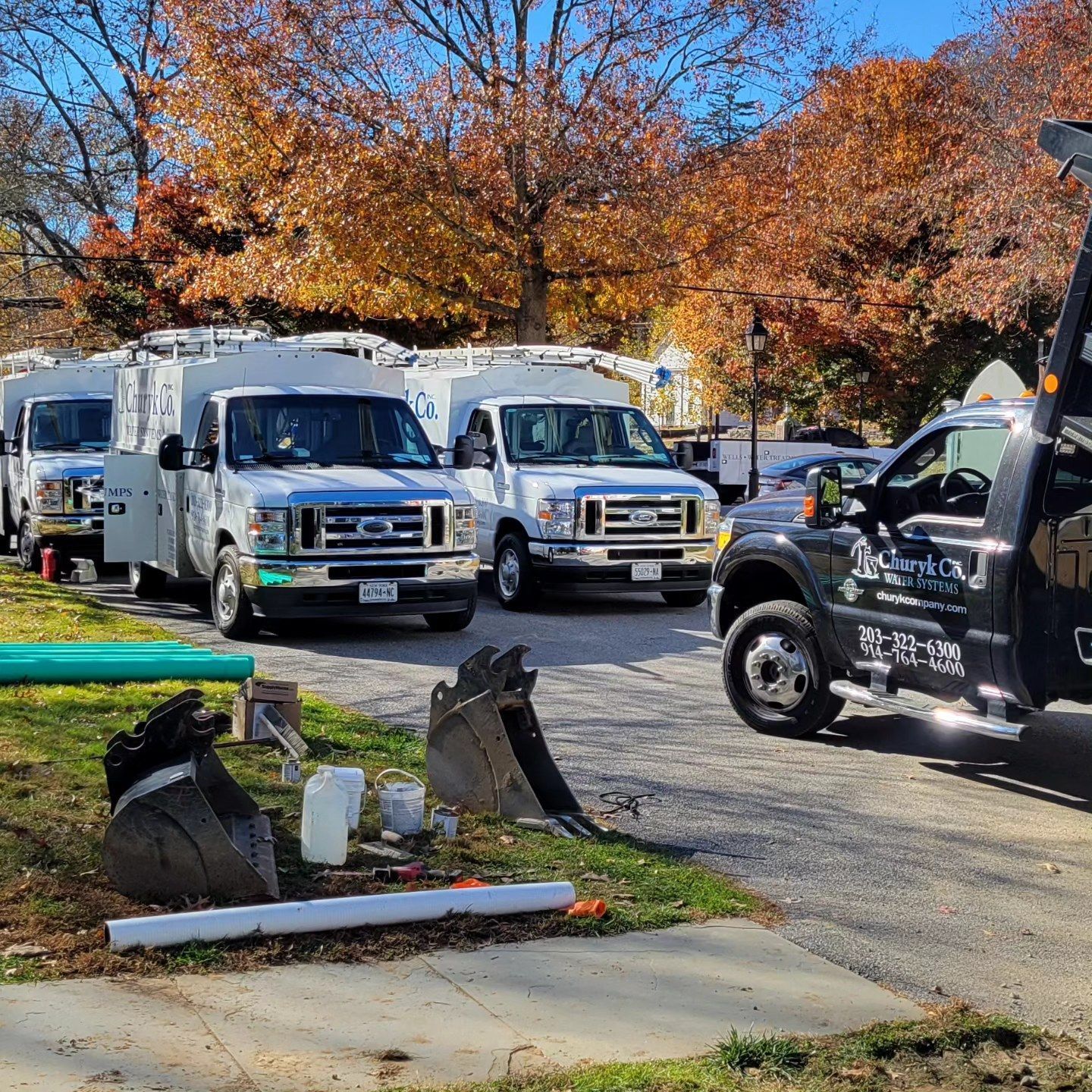 Churyk Company well solutions trucks