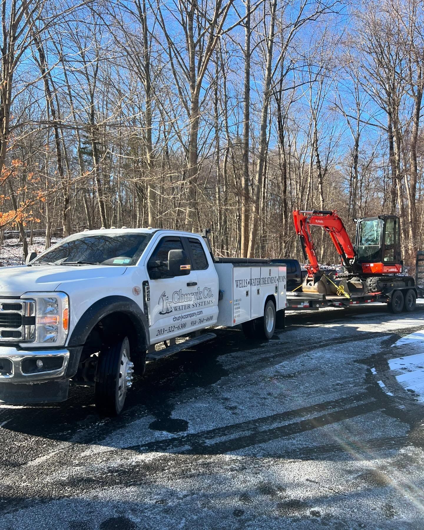 Churyk Company well water solutions truck