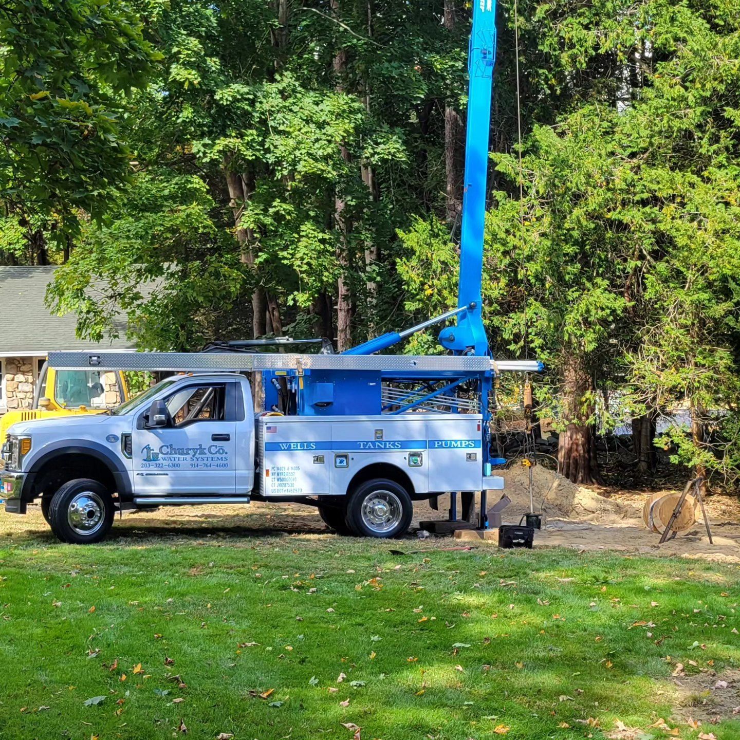 Churyk Company installing a well system