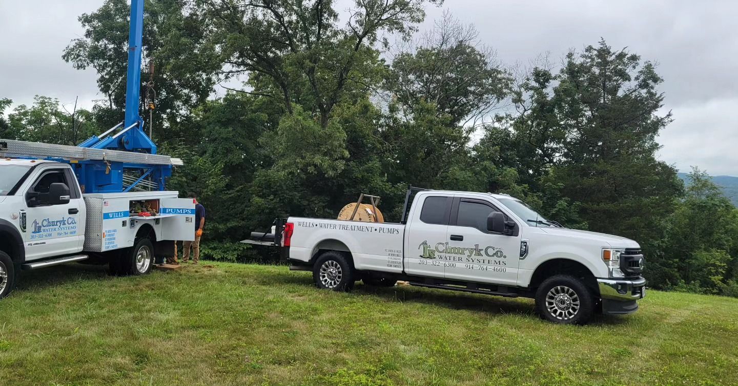 Churyk Company well water solutions truck
