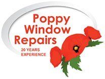 Poppy window repairs company logo