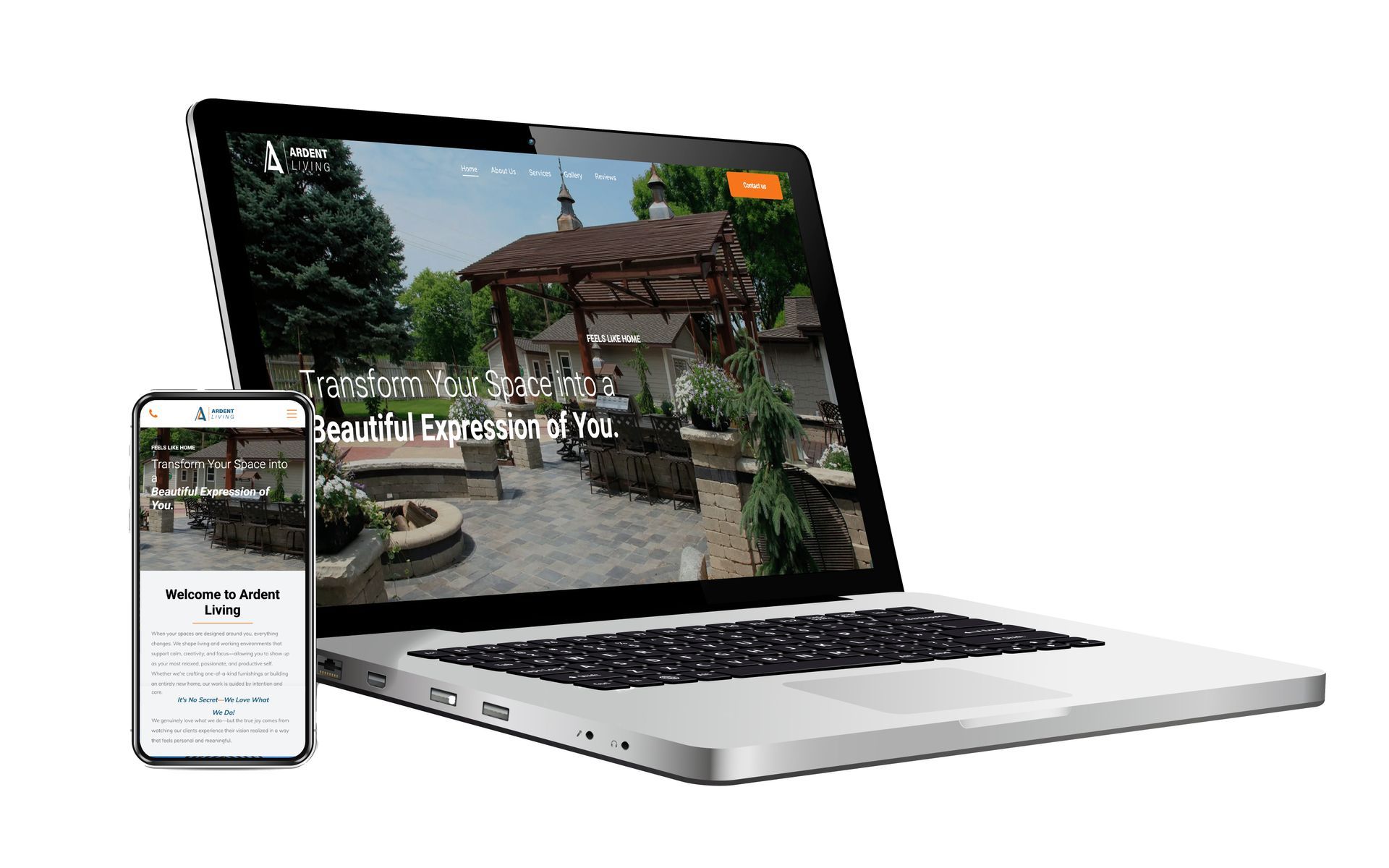 Website for Ardent Living