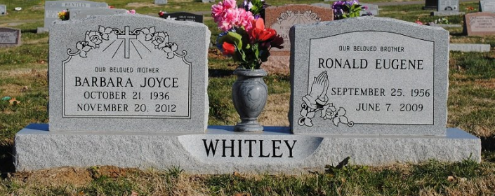 companion monument with vase