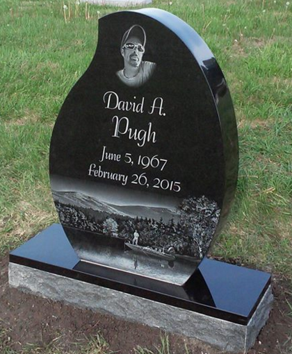 custom engraved headstone