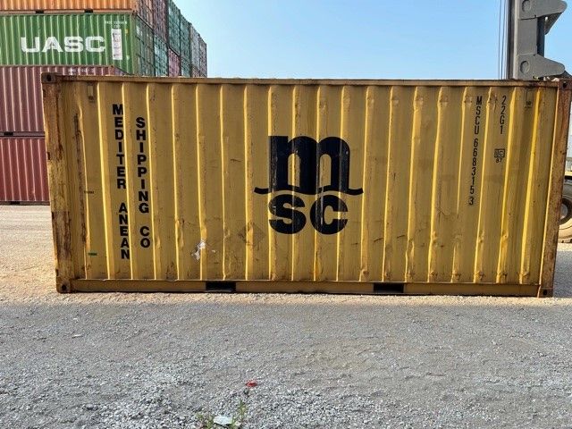 Used 20 foot shipping container