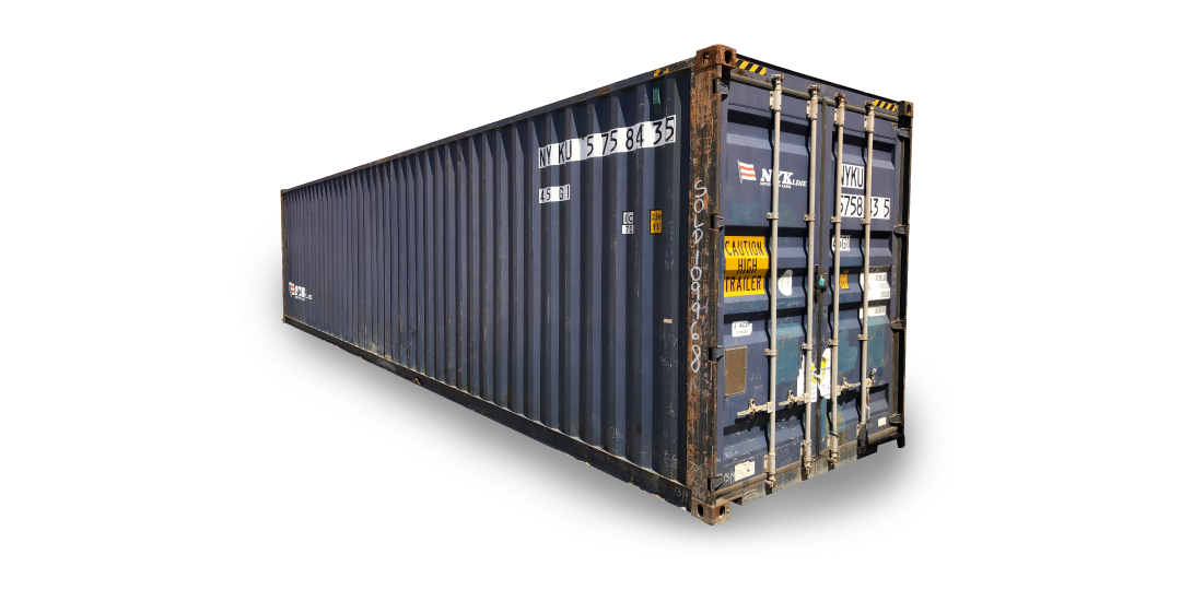 Used 40ft HC Shipping Container