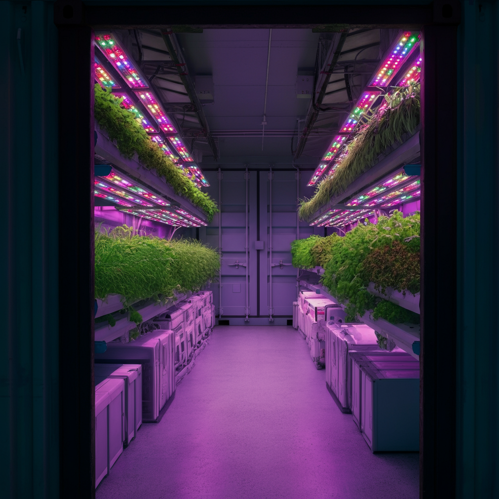 Hydroponic Container Farm in Houston, TX 