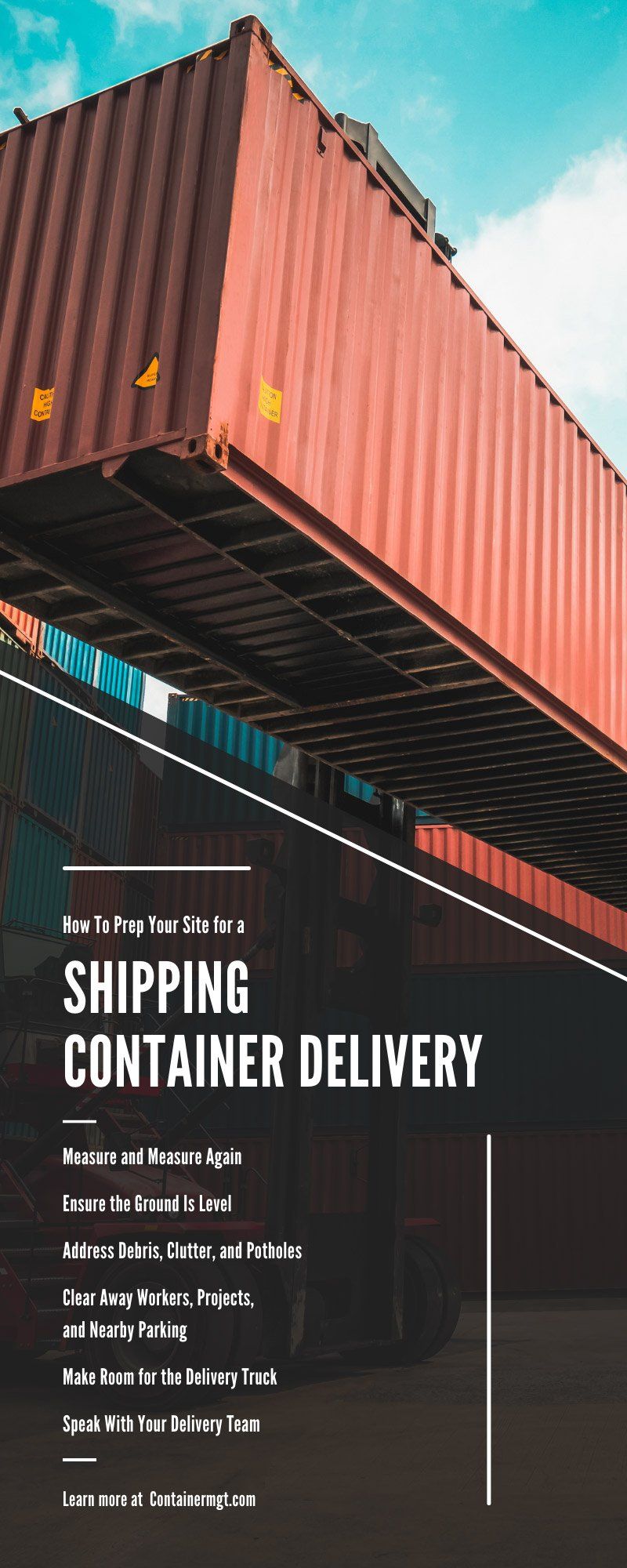 How To Prep Your Site for a Shipping Container Delivery