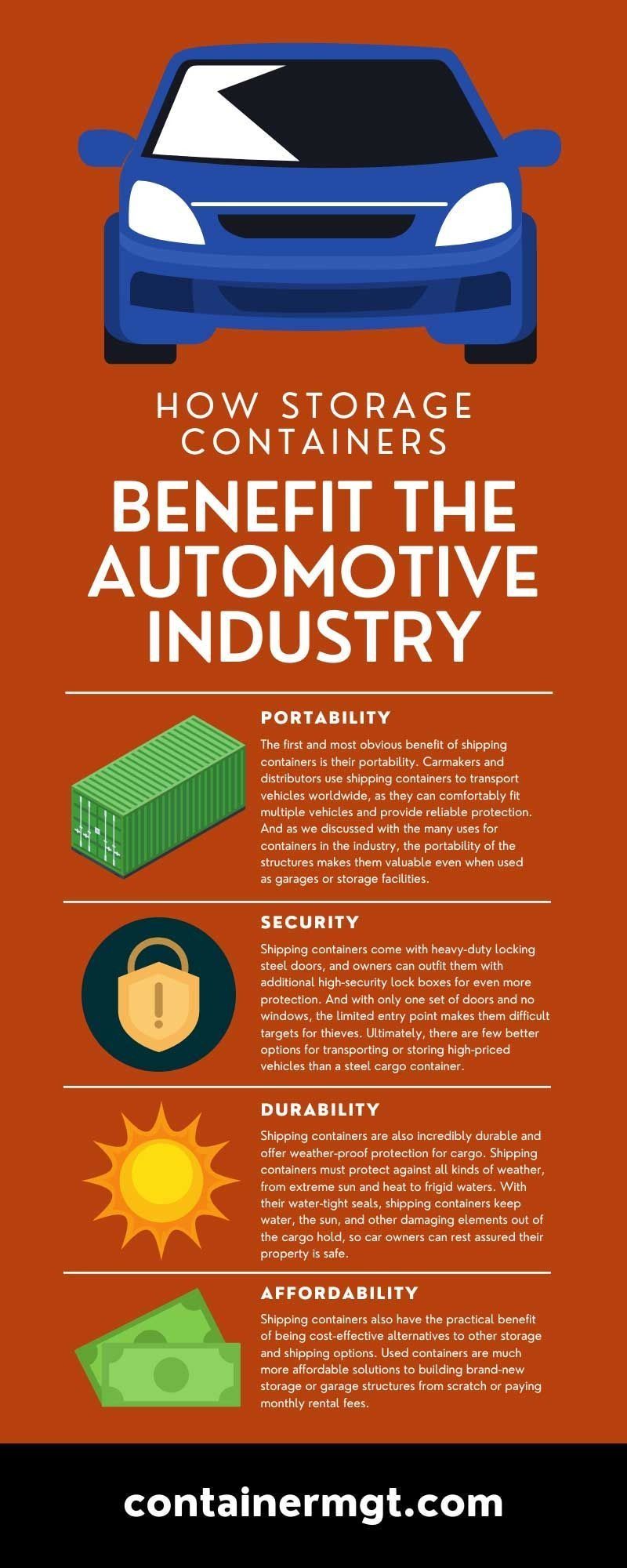 How Storage Containers Benefit the Automotive Industry How Storage Containers Benefit the Automotive Industry