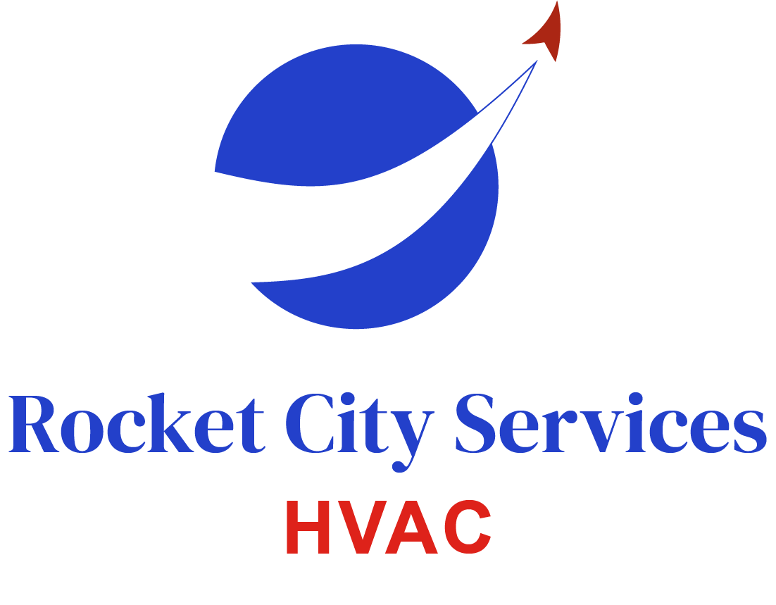 Rocket City Air Conditioning Logo