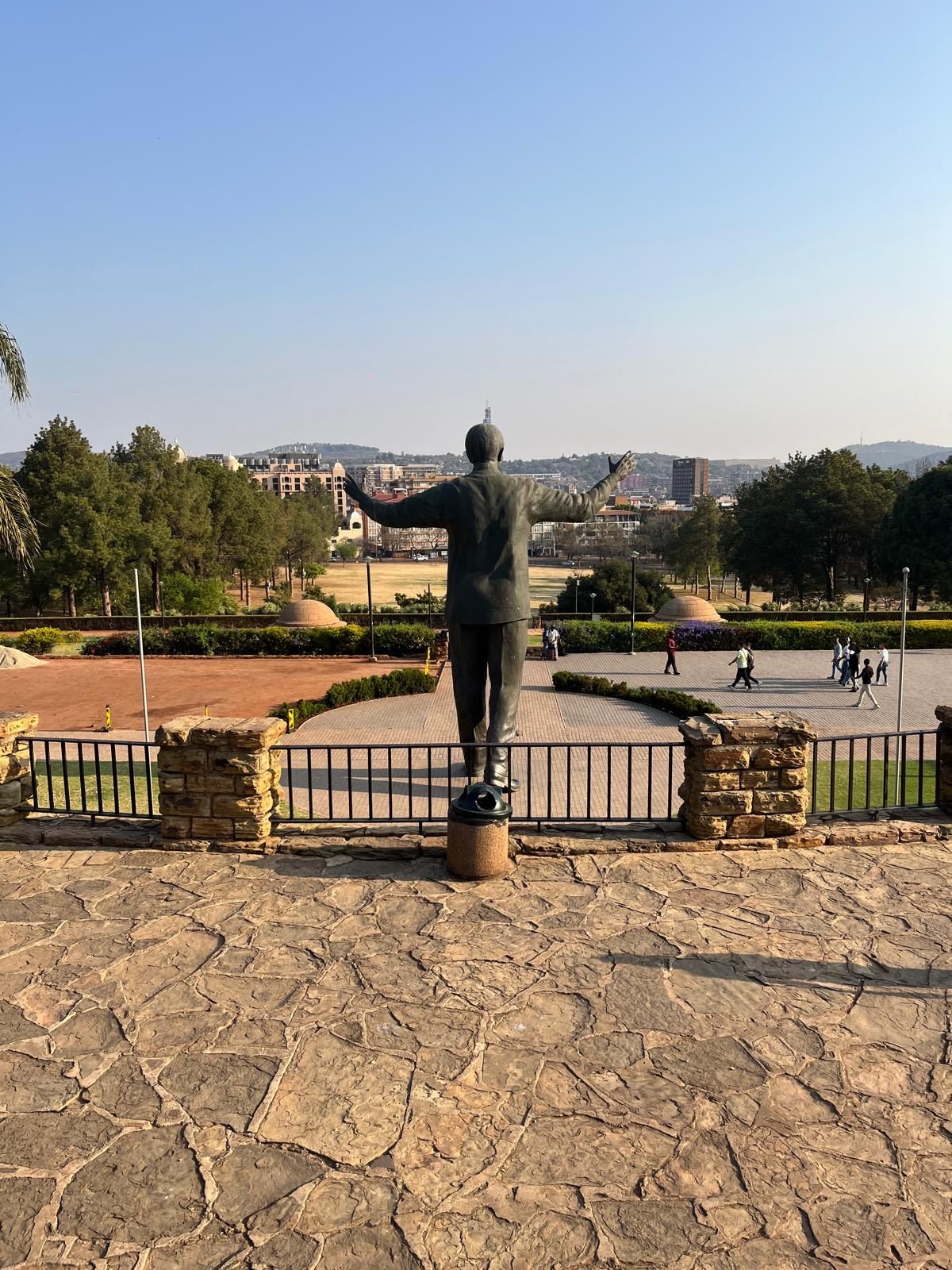 Large swimming pool overlooking sea side