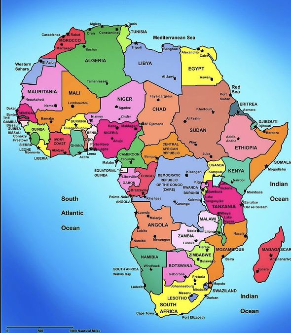 Africa Map