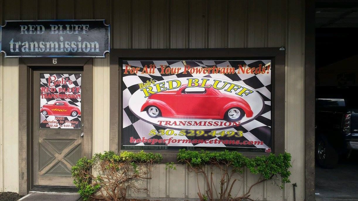 Bob's Red Bluff Transmission Entrance