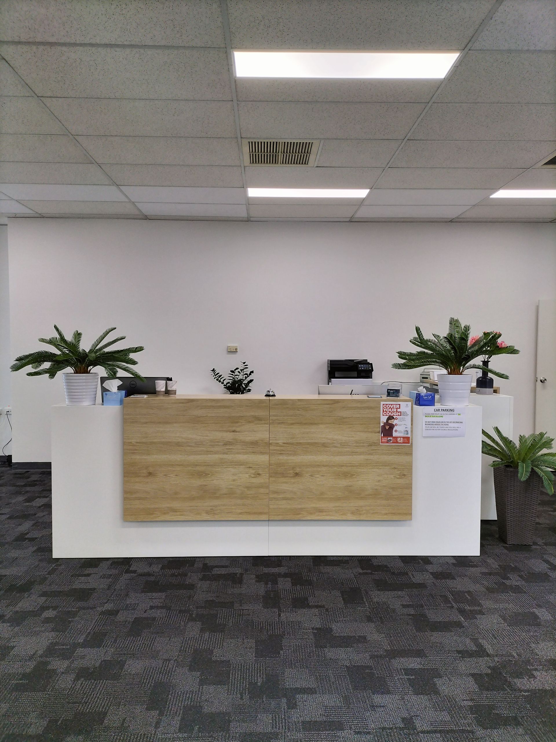 Richmond Clinic reception area