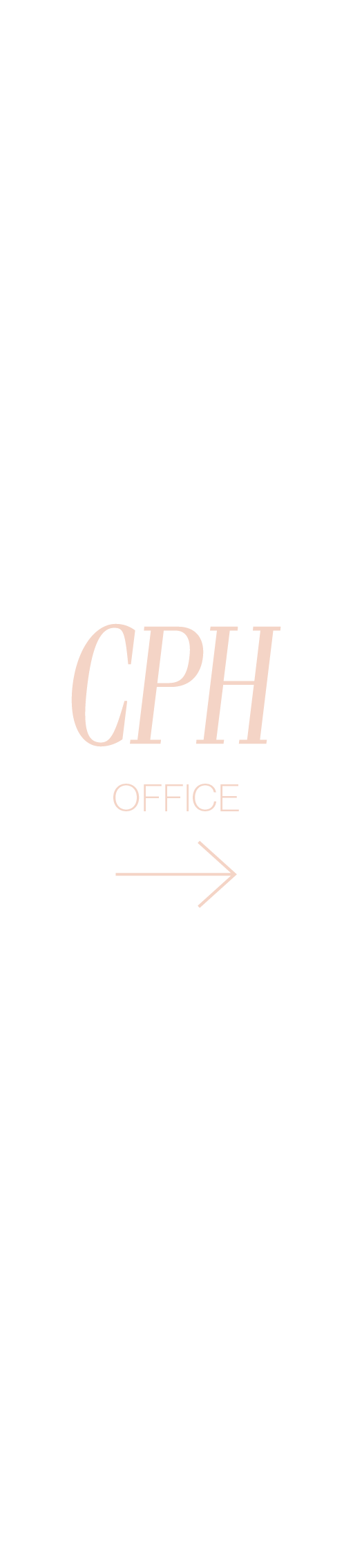 En hvit bakgrunn med ordet cph office på.