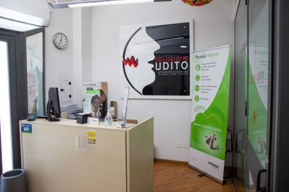 interni del centro dell'udito