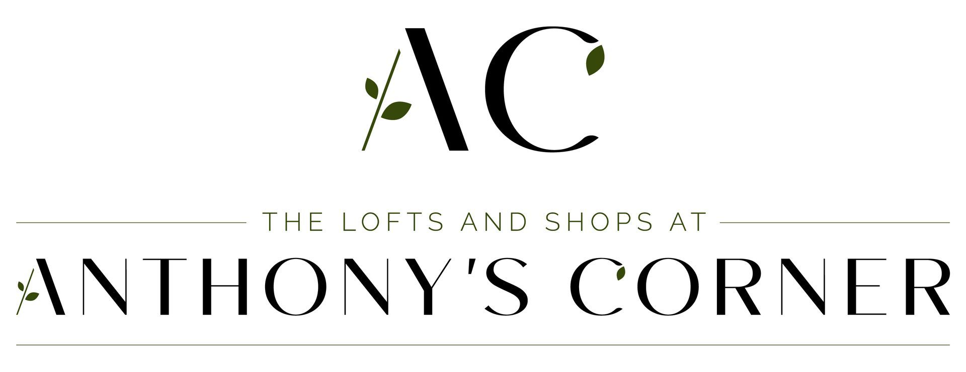 Anthony's Corner Lofts Logo - click to go to home page