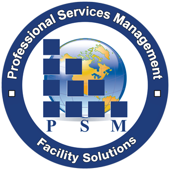 Blue circle logo with 