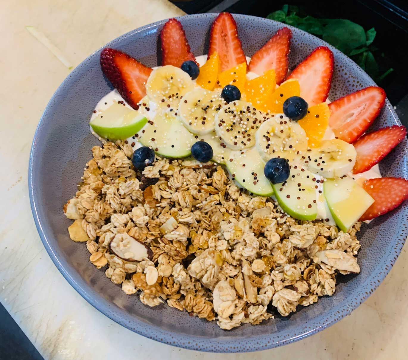 Healthy Breakfast served at Delish Cafe Cessnock