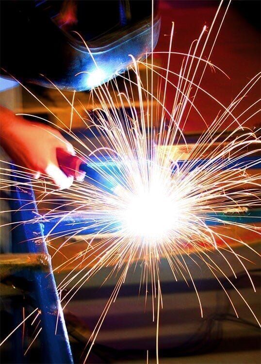 Welding Sparks - Metalworking in Portland, OR