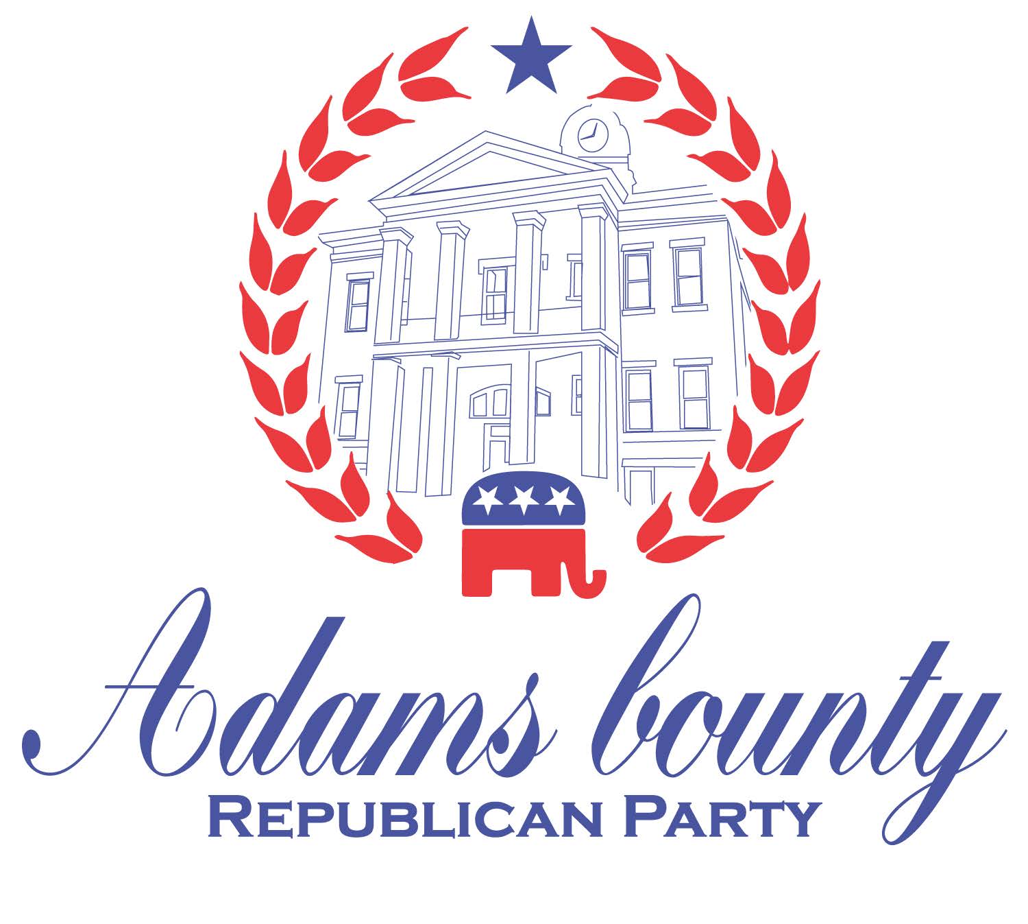 Adams County Ohio Republican Party Logo