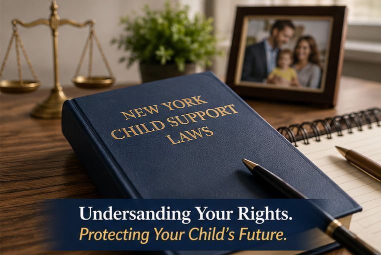 Family law guidance for parents learning about child support rights in New York
