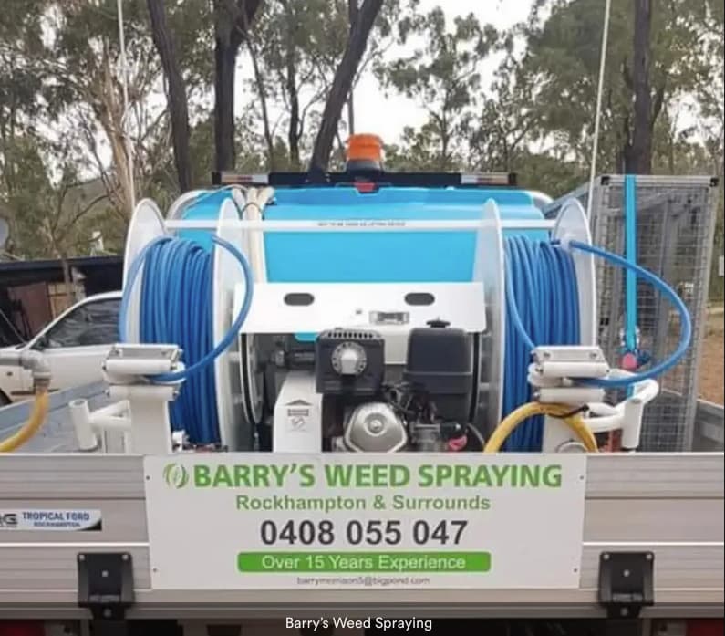 Truck Used to Spray Weeds — Barry’s Weed Spraying in Moongan, QLD