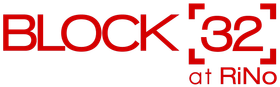 Block 32 at RiNo logo