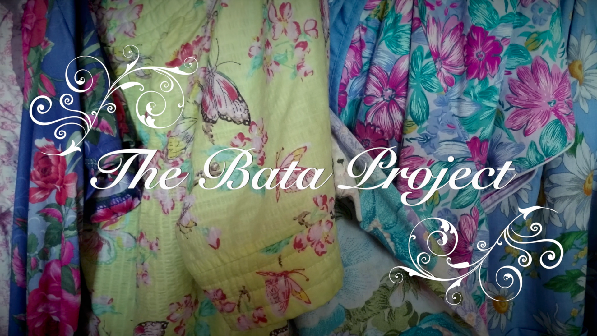 a bunch of house dresses with the words the bata project on them