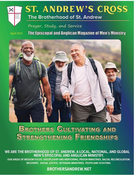 Magazine cover: Group of men