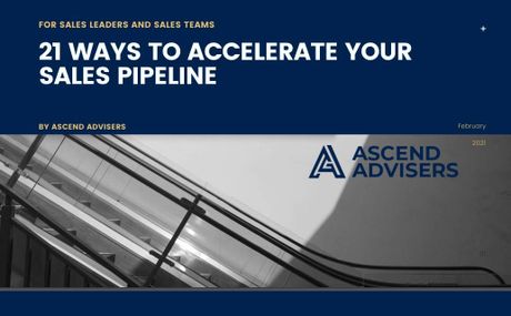 21 Ways to accelerate your sales pipeline