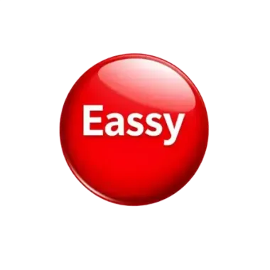 Red button with the word