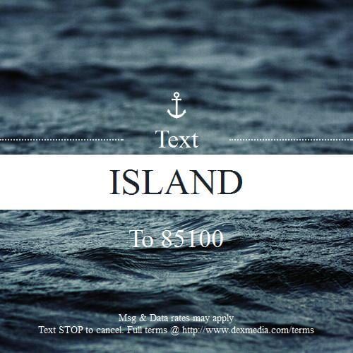 Text Island