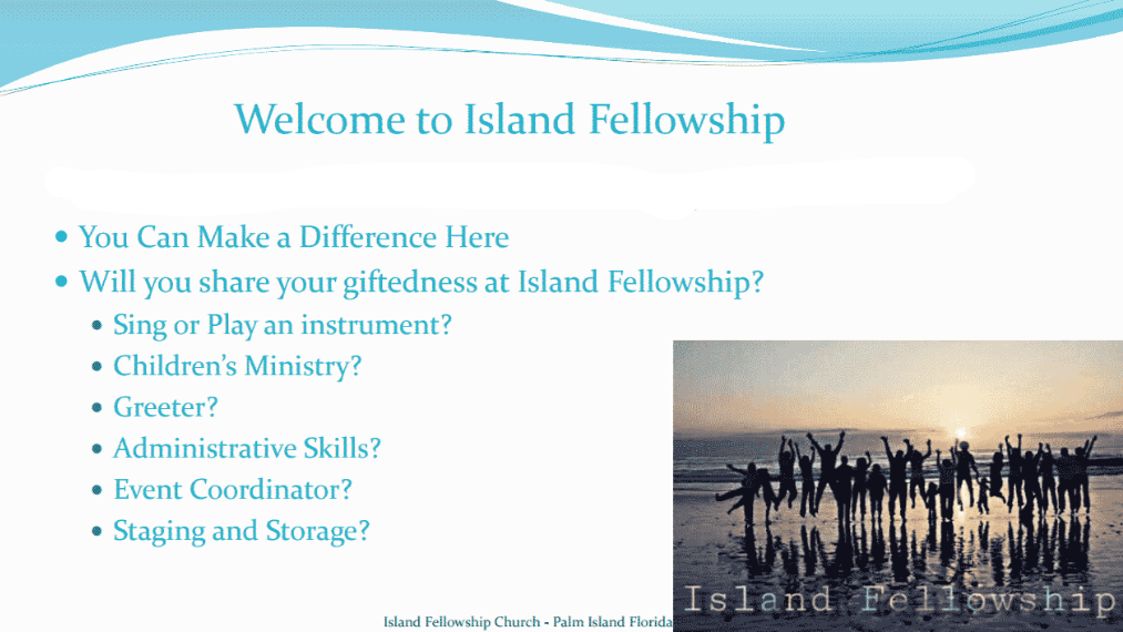 Welcome to Islan Fellowship