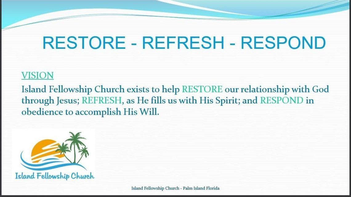 Restore Refresh Respond