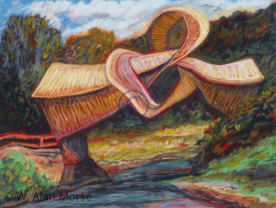 Surreal Pastel Art by Artist Wayne Alan Morse Yaarta