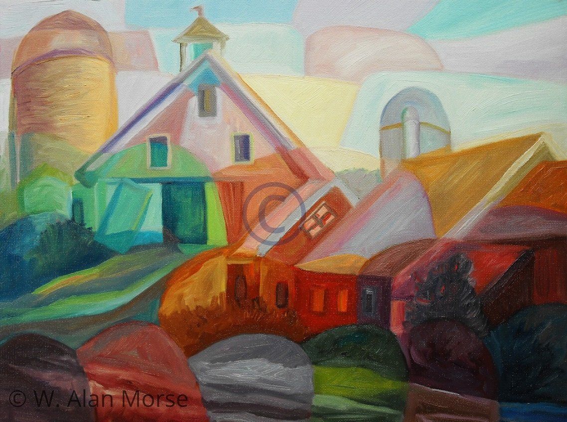 Fauvist Style of Art Gates Farm Cambridge Vermont