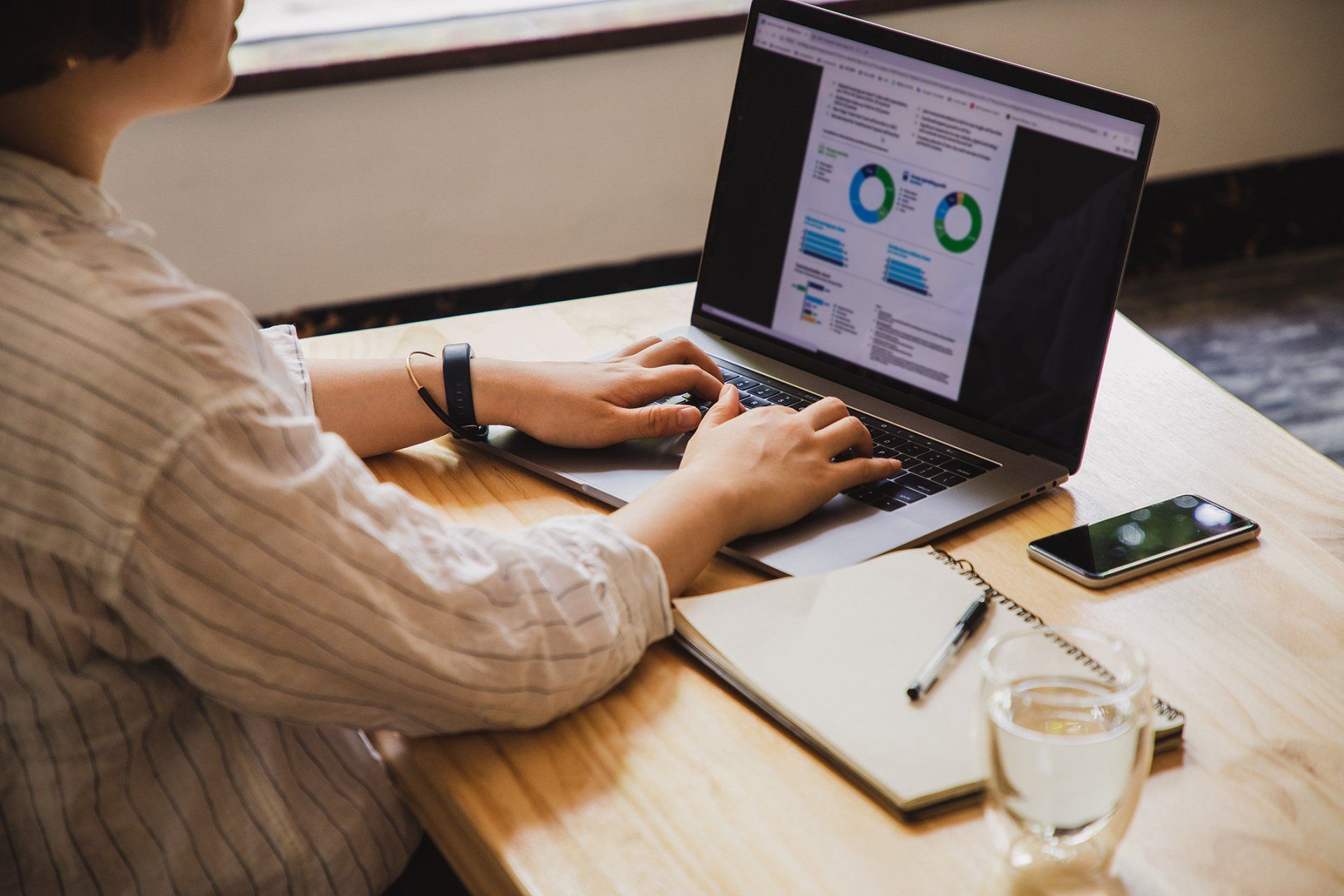 Woman Working at Home – Overland Park, KS – Haynes Consulting Group