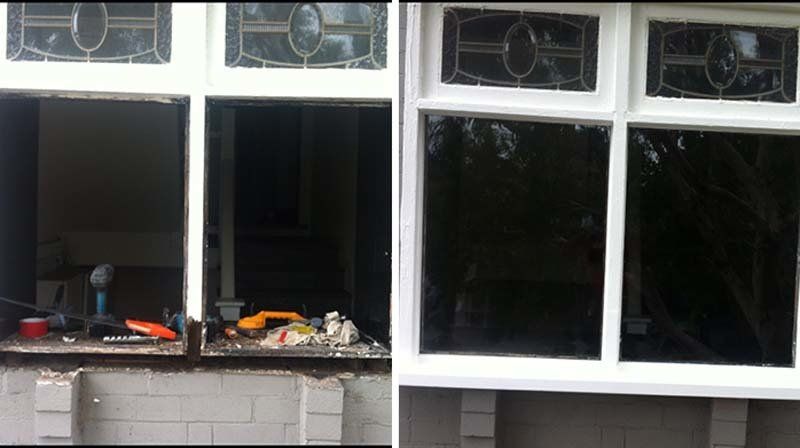 window restoration of bottom missing half