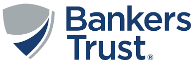 The bankers trust logo has a check mark on it.