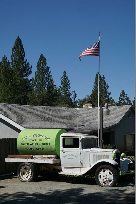 Pump Inspections — Jack Dunn Inc Old Truck in Pine Grove, CA