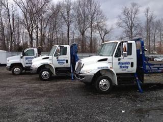 Towing Truck on Vacant Lot - Towing Company in Bear, DE