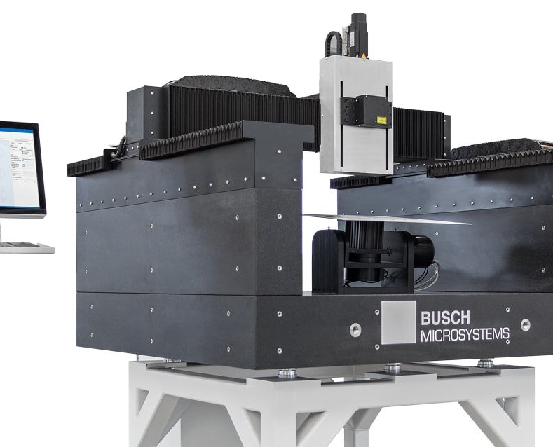 Aufbau Laser-Microstrukturierung