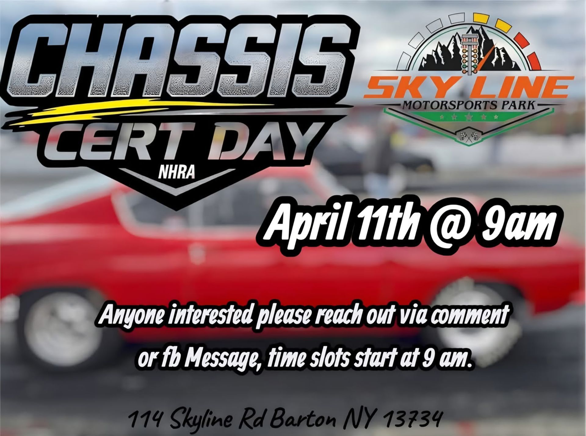 Drag Racing & Motorsports Park | Skyline Drags | Barton, NY