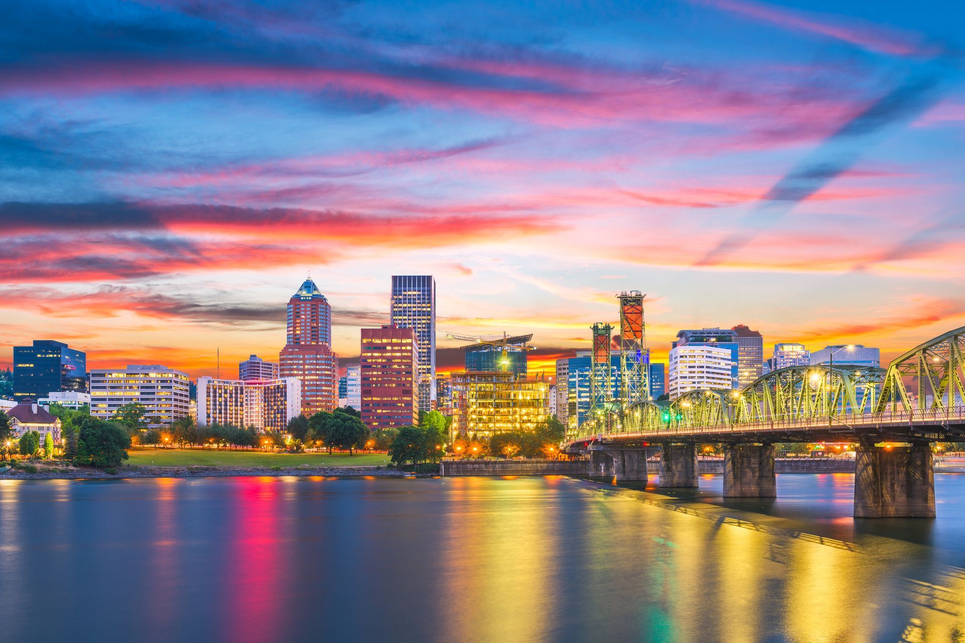 Portland cityscape photo