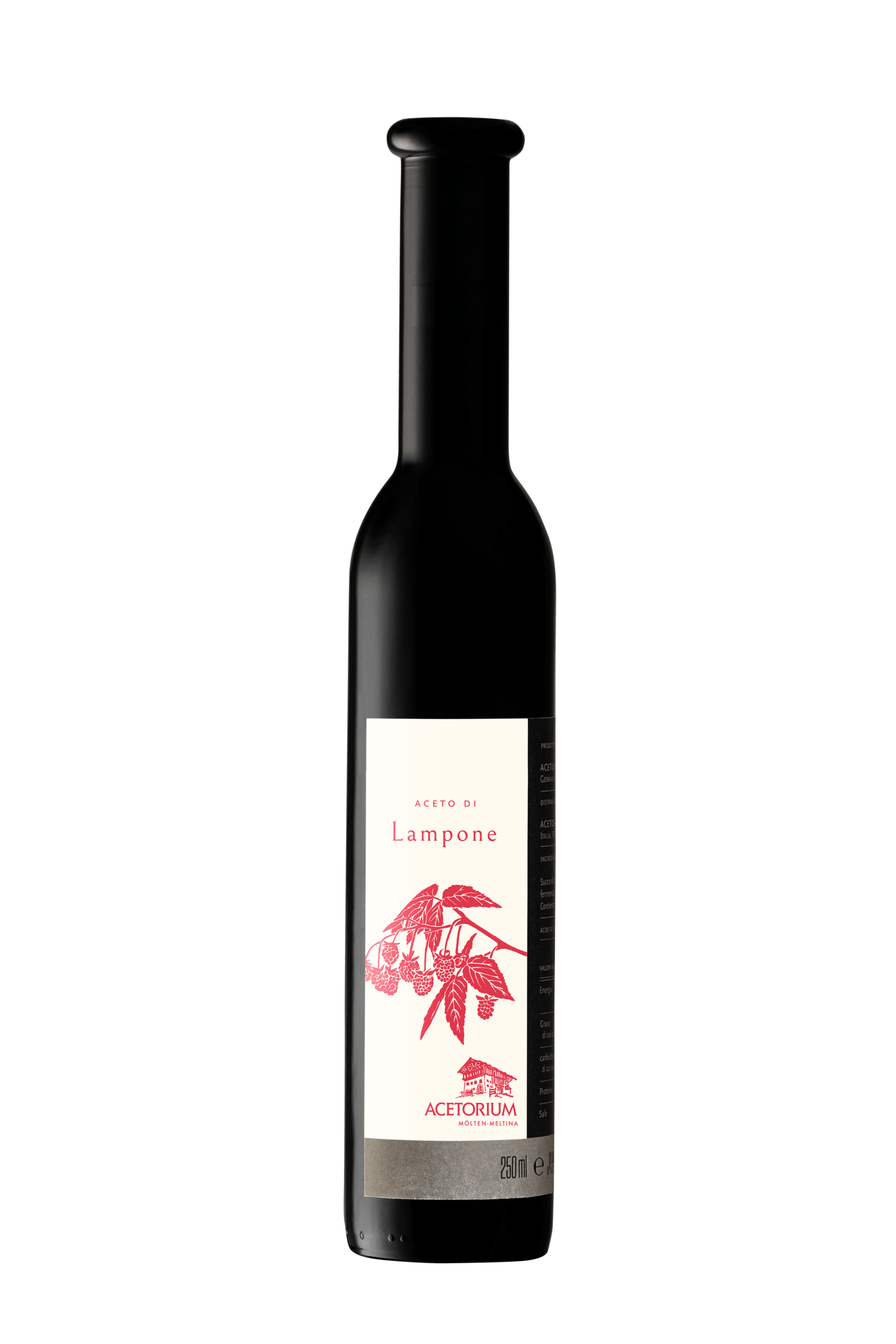 Etichetta aceto di lampone