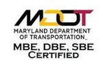 Maryland Department of Transportation logo. 